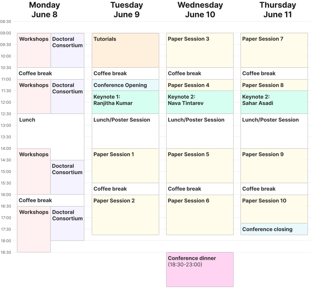 Program at a glance